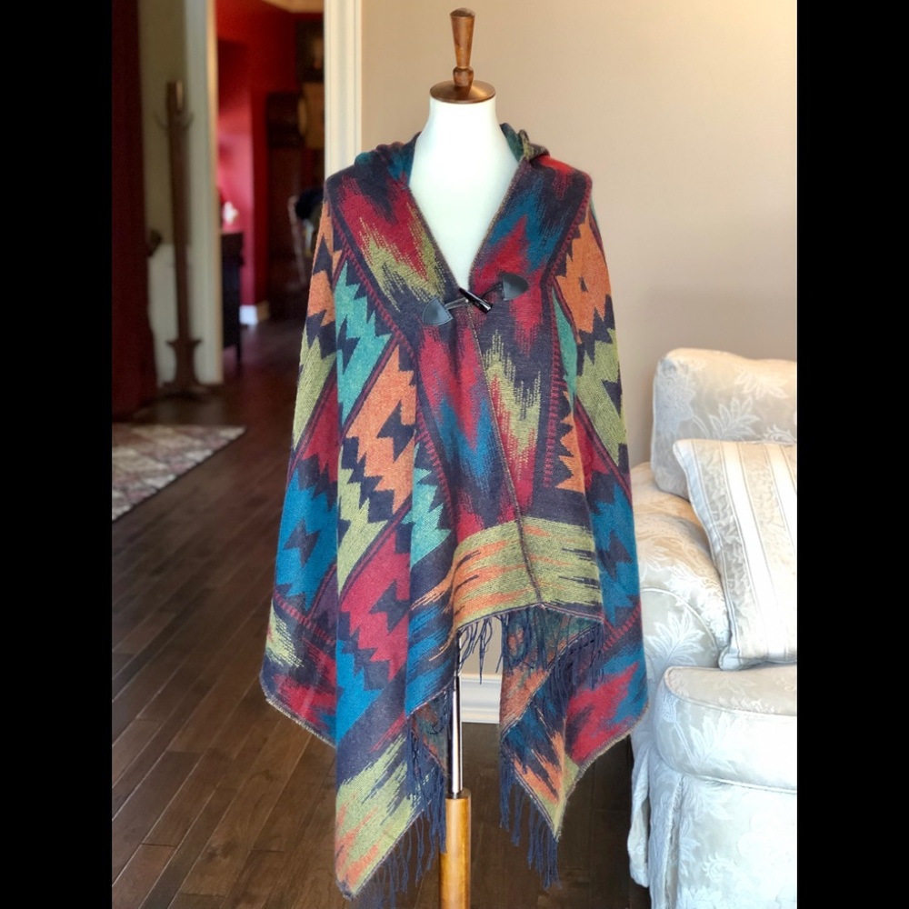 Southwest colorful wrap